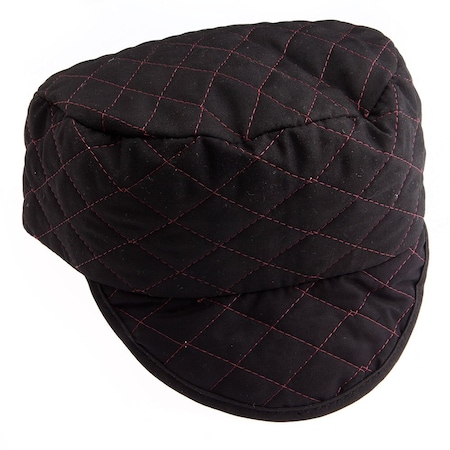Forney Quilted Black Skull Cap, Size 7 55852